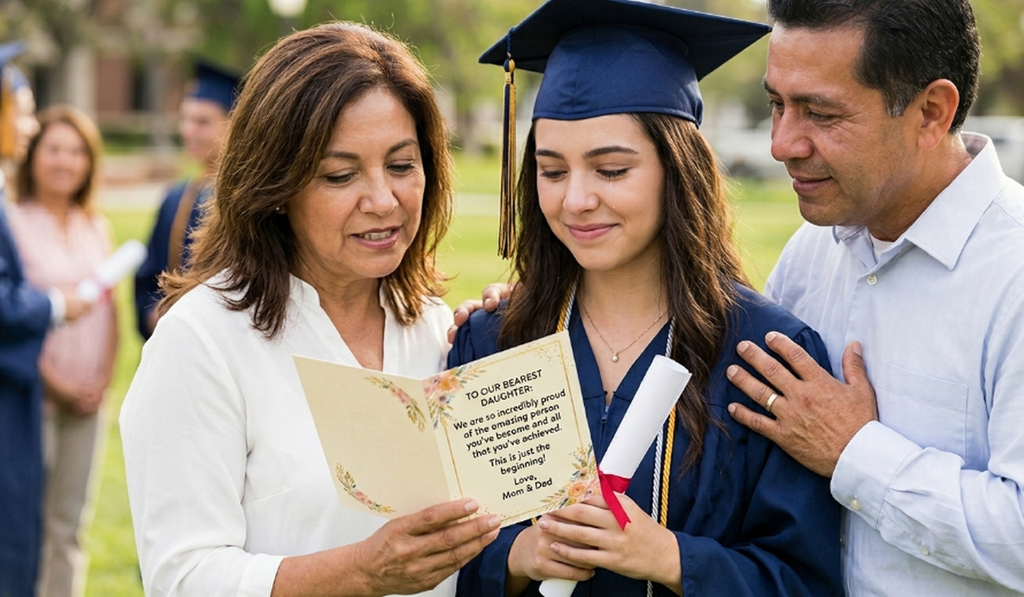 Encouragement from Proud Parents