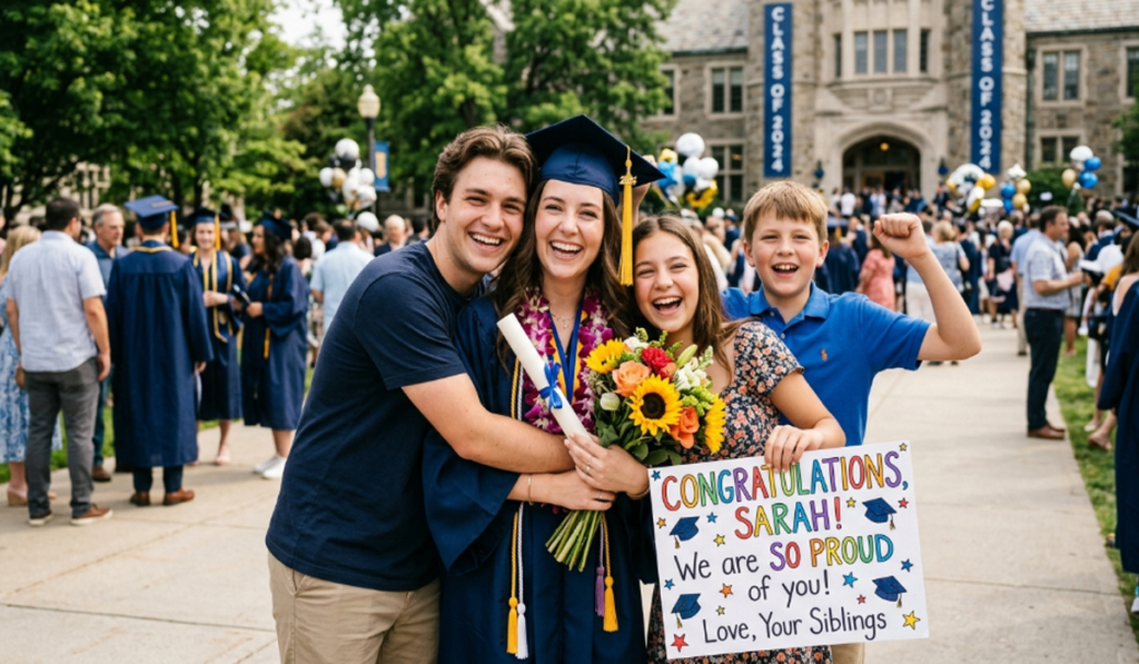 Graduation Wishes from Siblings 