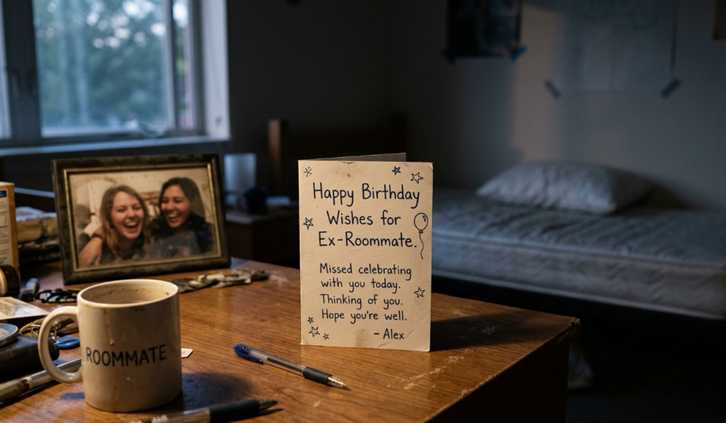 Happy Birthday Wishes for Ex-Roommate
