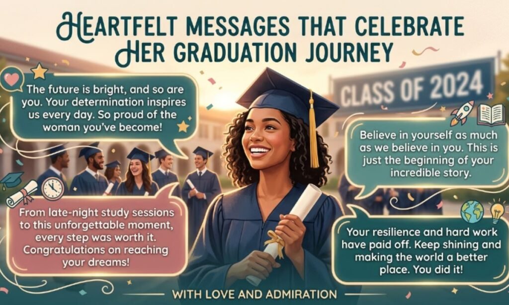 Heartfelt Messages That Celebrate Her Graduation Journey