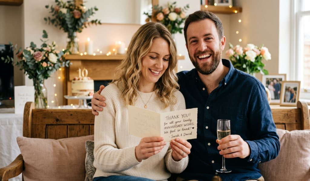Simple Ways to Say Thank You for Anniversary Wishes