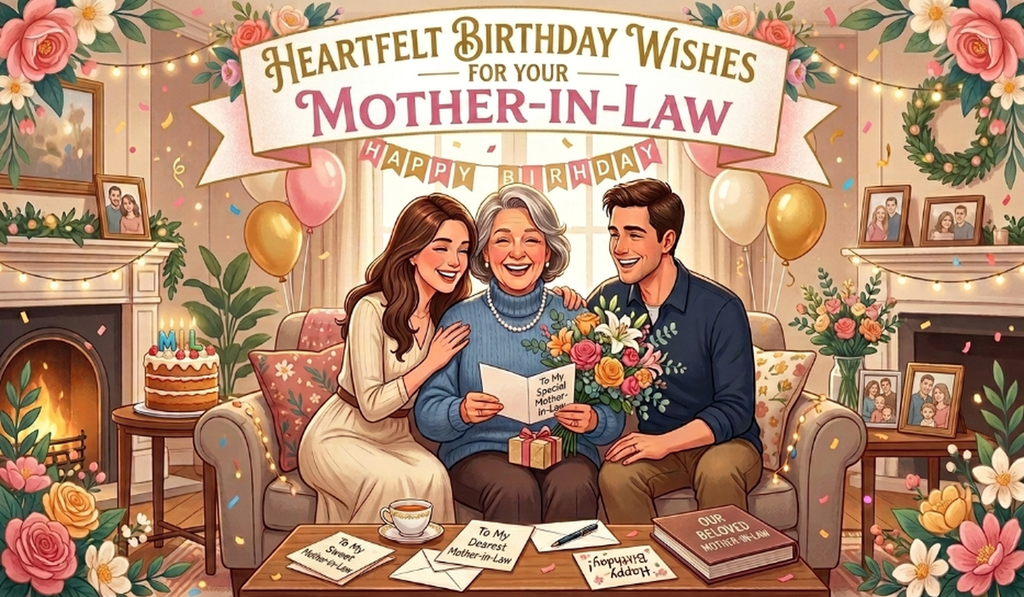 Sweet Birthday Wishes for Your Mother-in-Law