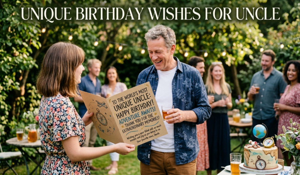 Unique Birthday Wishes for Uncle