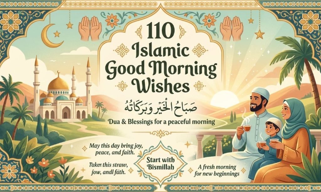 110 Islamic Good Morning Wishes