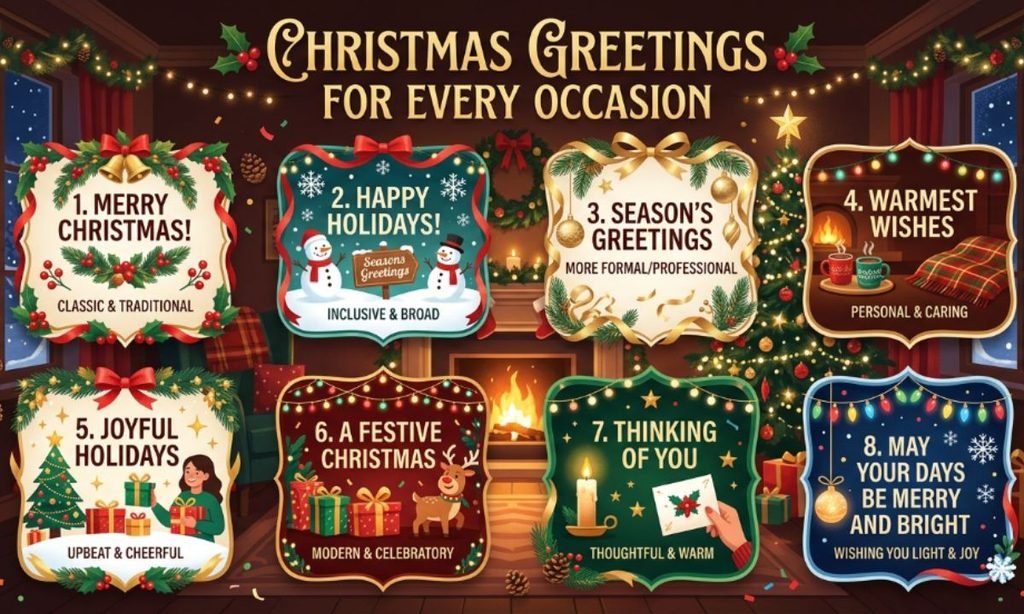 3. Christmas Greetings for Every Occasion