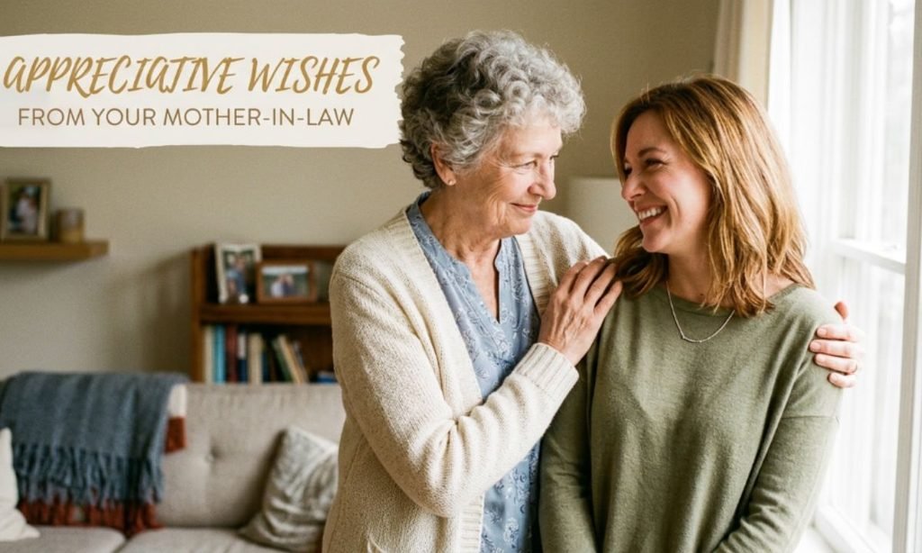 Appreciative Wishes from Mother-in-Law
