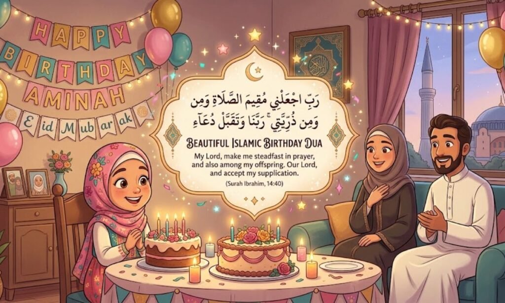Beautiful Islamic Birthday Dua