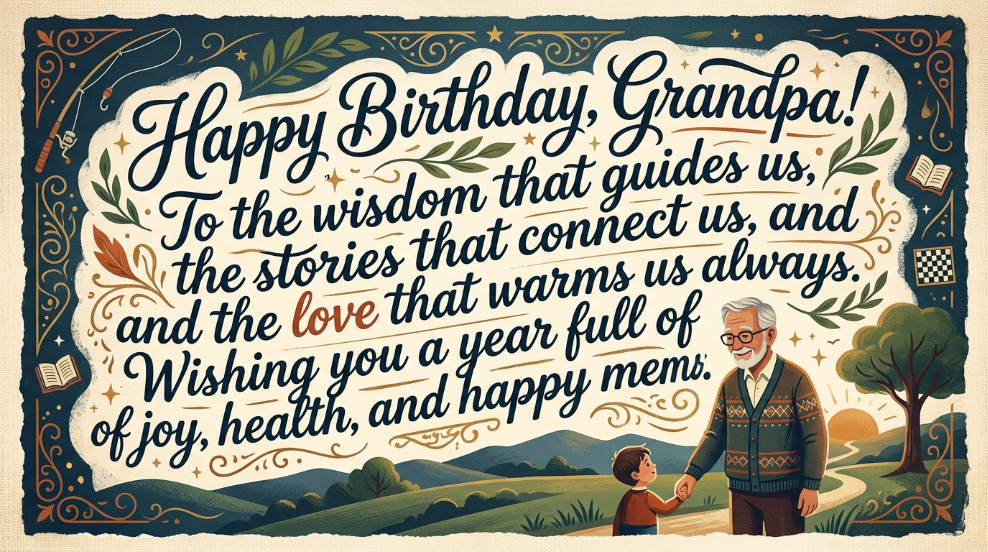 Best Birthday Quotes & Sayings for Grandfather