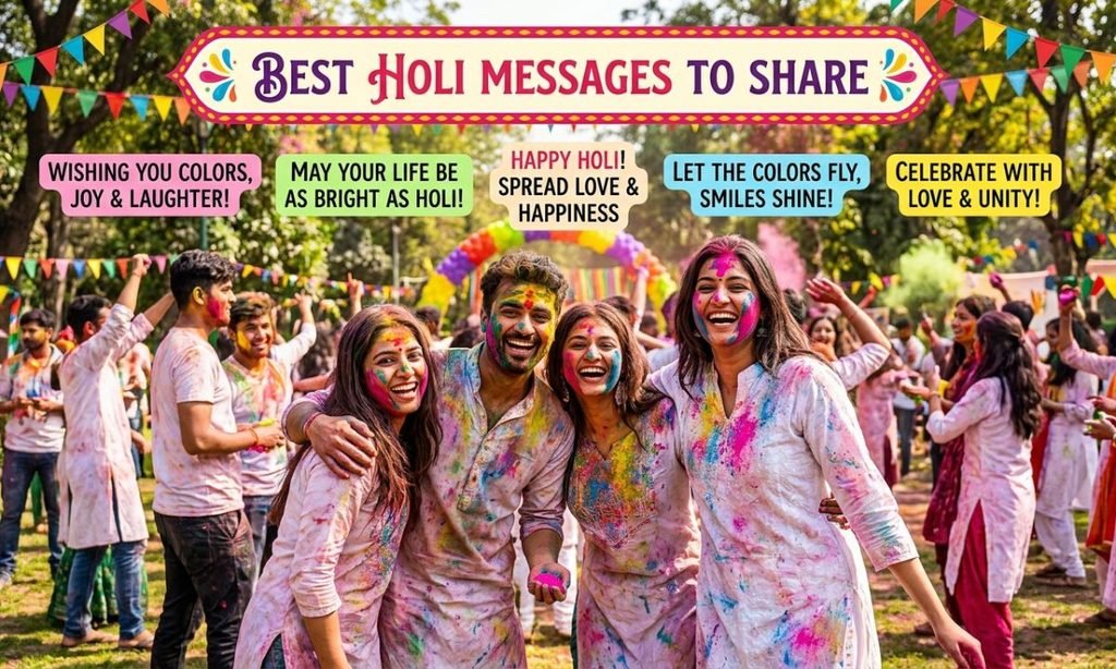 Best Holi Messages to Share