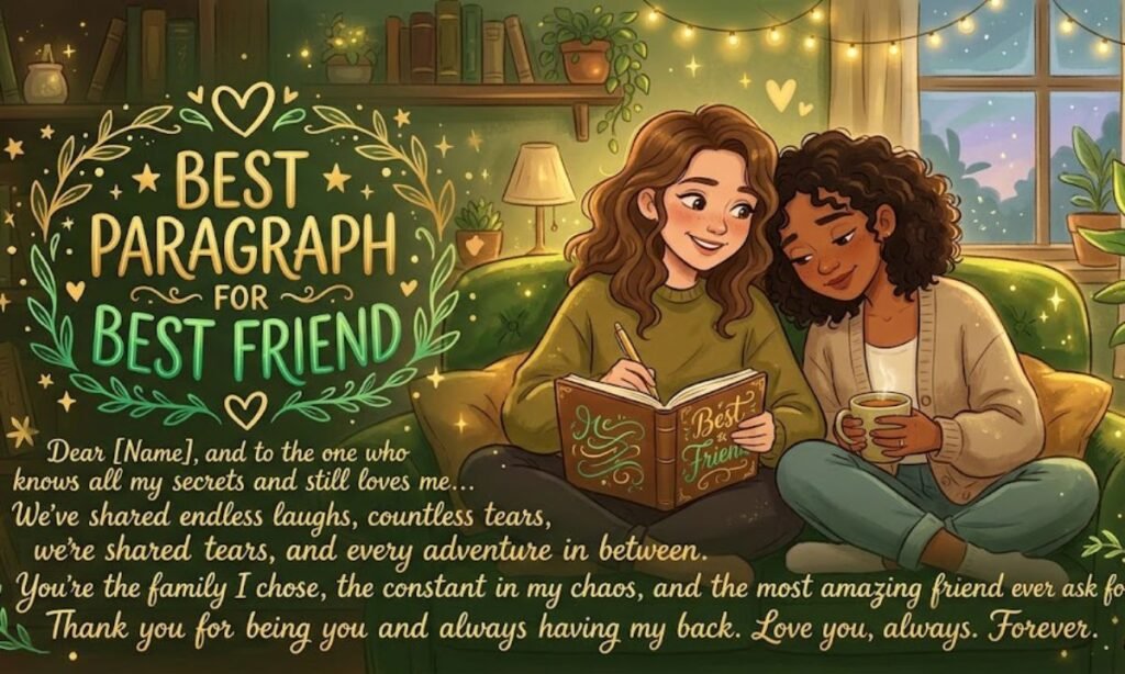 Best Paragraph for Best Friend