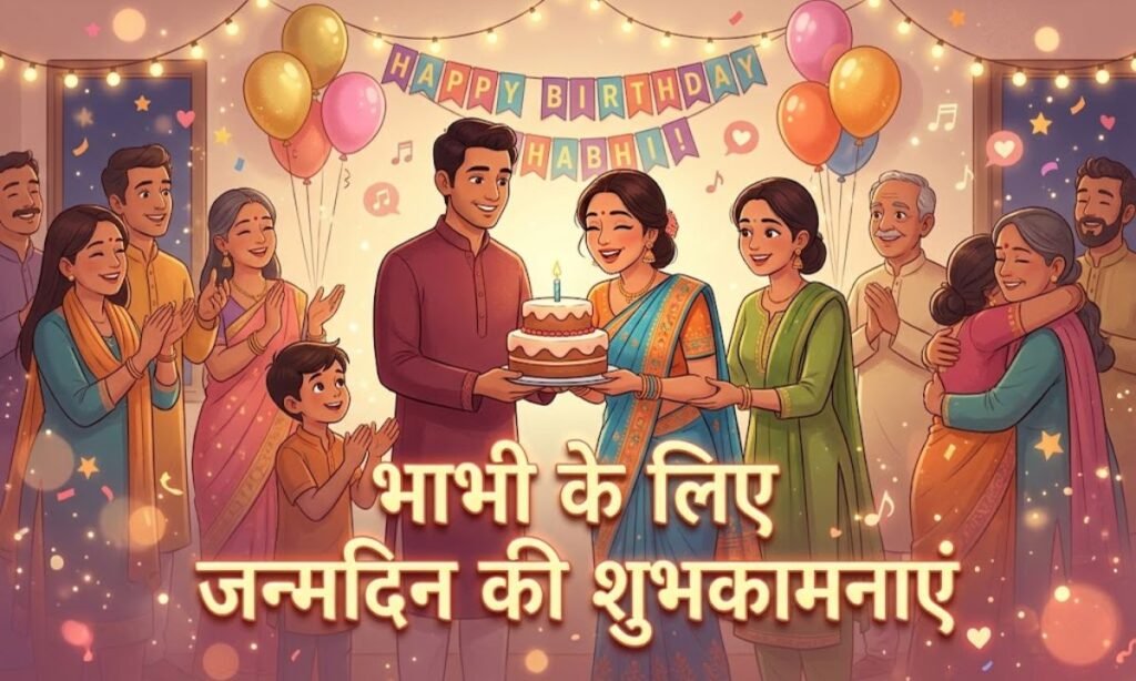 Birthday Wishes for Bhabhi in Hindi
