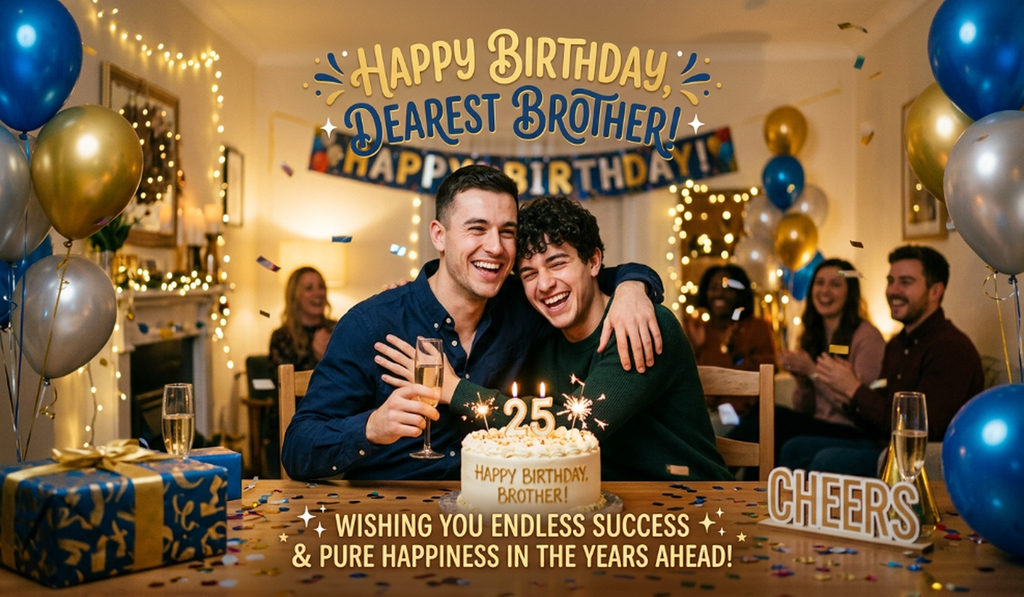 Birthday Wishes for Brother Success and Happiness