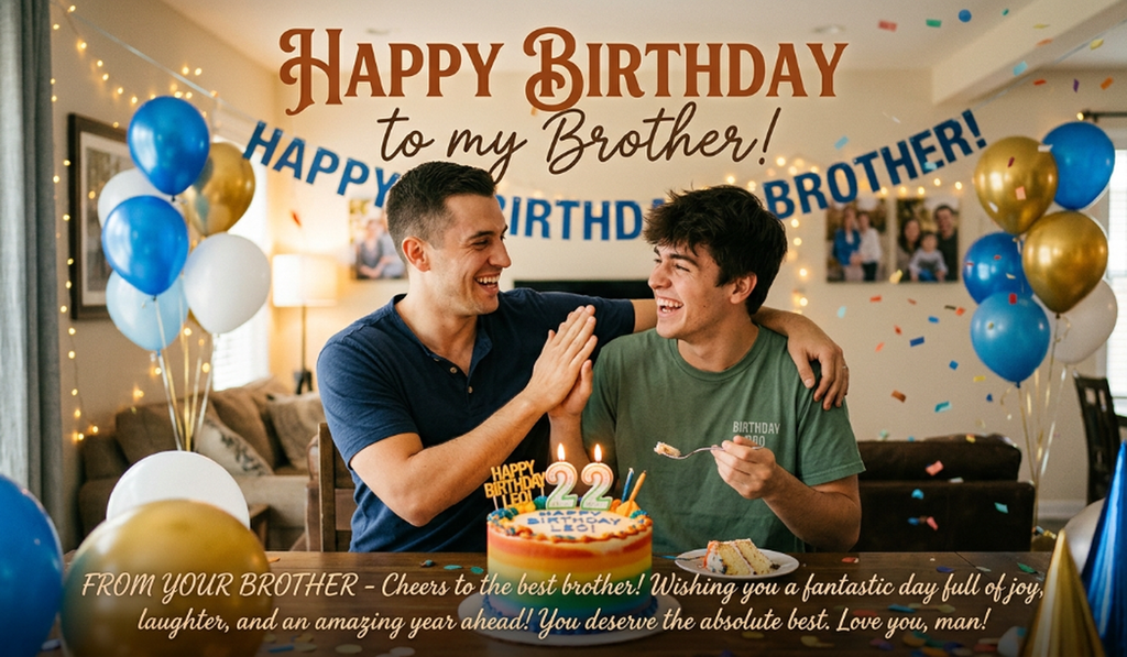 Birthday Wishes for Brother from Brother
