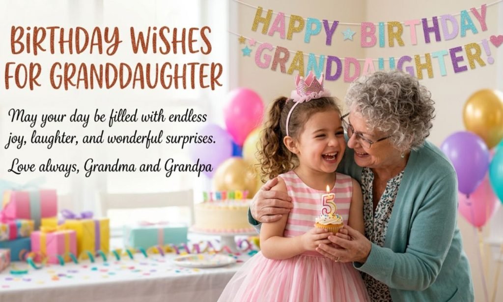 Birthday Wishes for Granddaughter