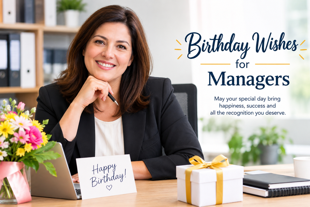 Birthday Wishes for Managers