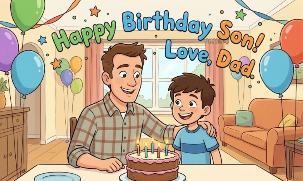 Birthday Wishes for Son from Dad