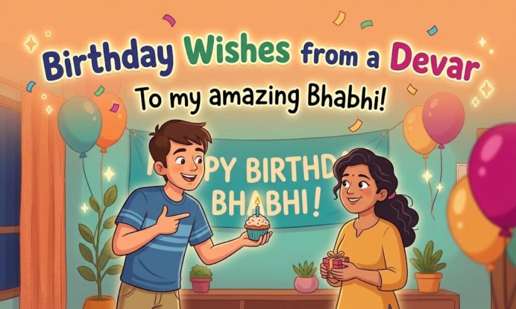 Birthday Wishes from a Devar