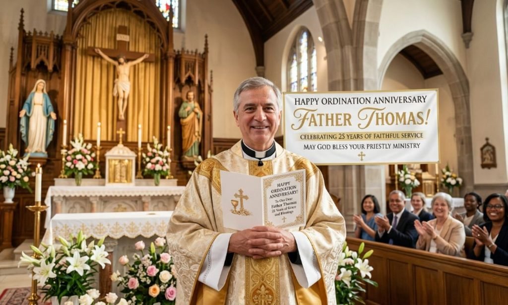 Catholic Priest Ordination Anniversary Wishes