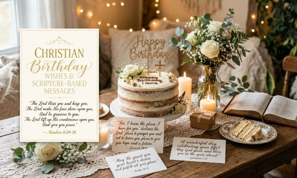 Christian Birthday Wishes and Scripture-Based Messages