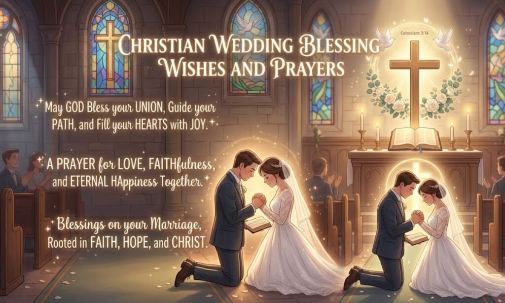 Christian Wedding Blessing Wishes and Prayers
