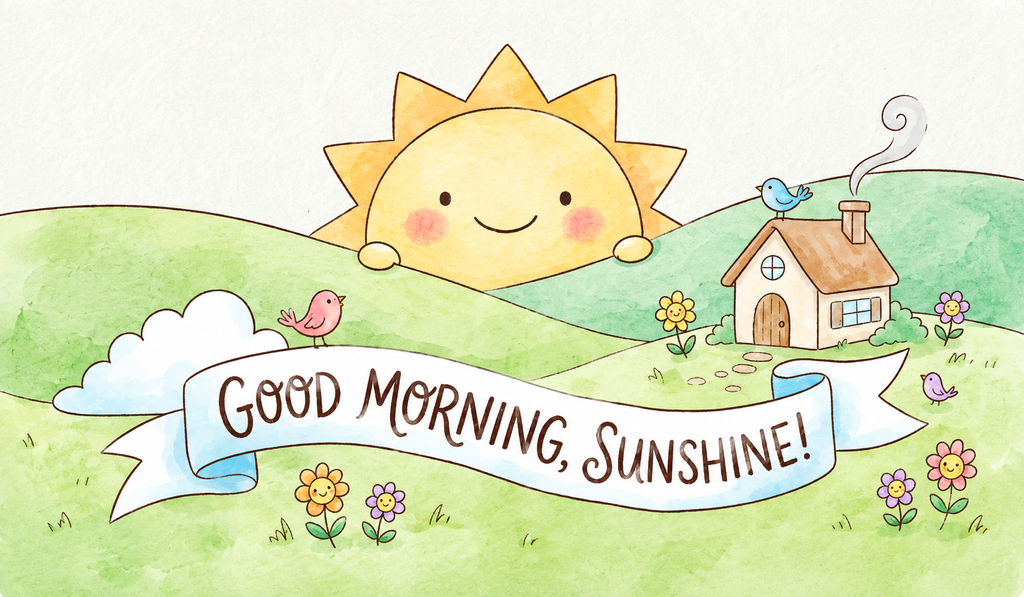 Cute and Simple Good Morning Wishes
