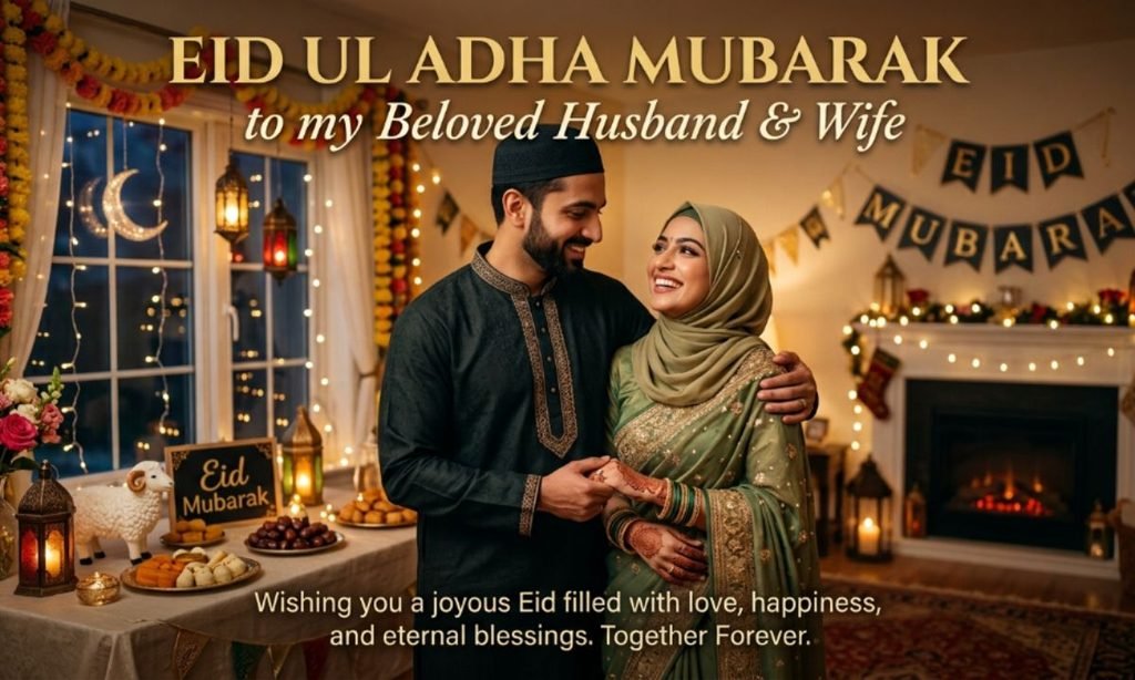 Eid ul Adha Wishes for Husband and Wife