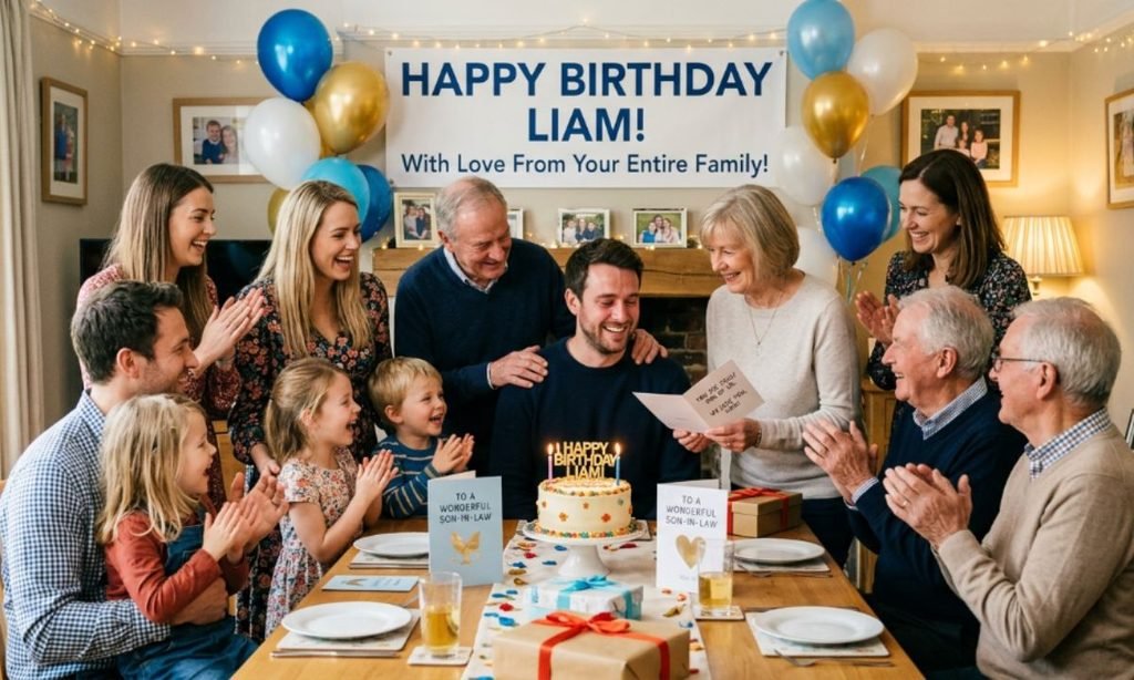 Emotional Birthday Wishes for Son-in-Law from the Entire Family