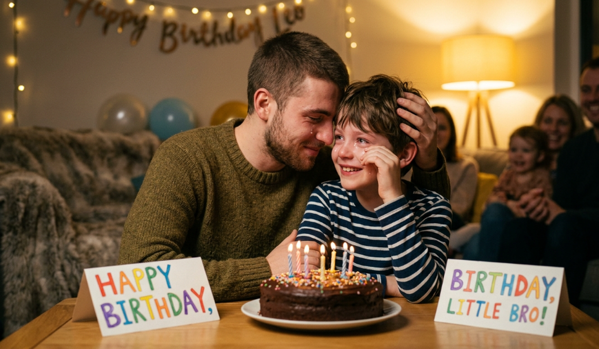 Emotional Birthday Wishes for Younger Brother