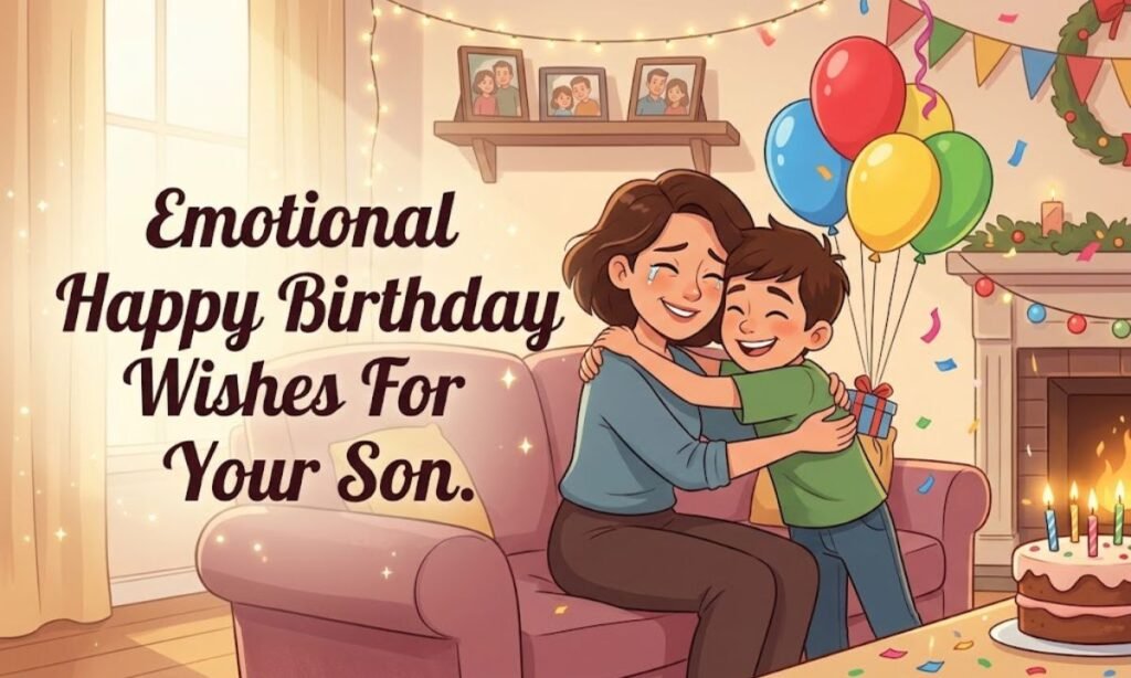 Emotional Happy Birthday Wishes For your Son