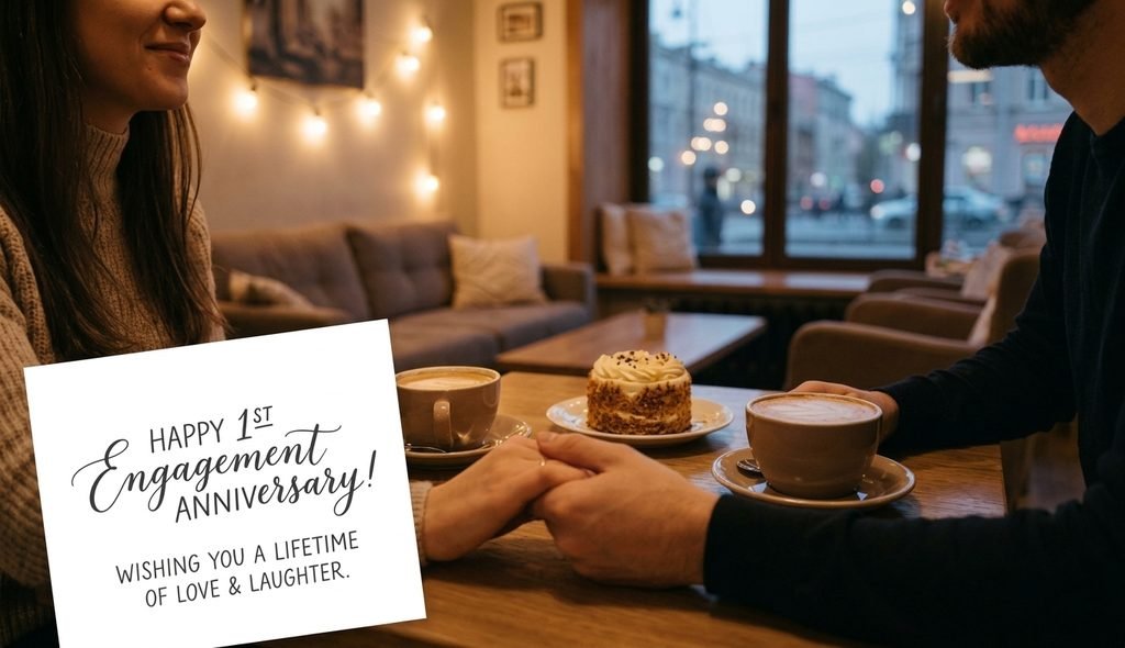 Engagement Anniversary Wishes for Newly Engaged Couples