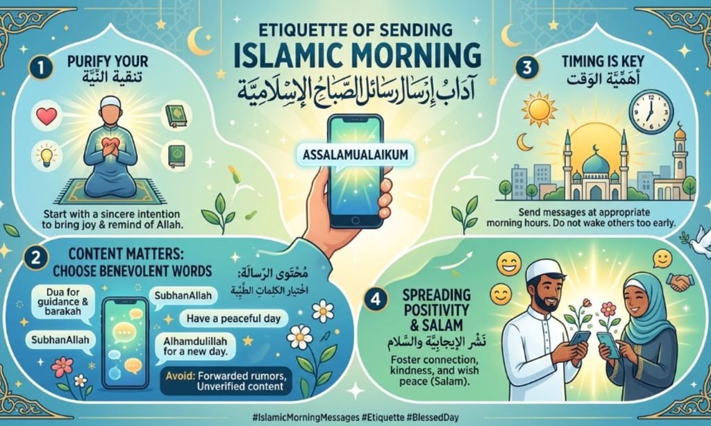 Etiquette of Sending Islamic Morning Messages