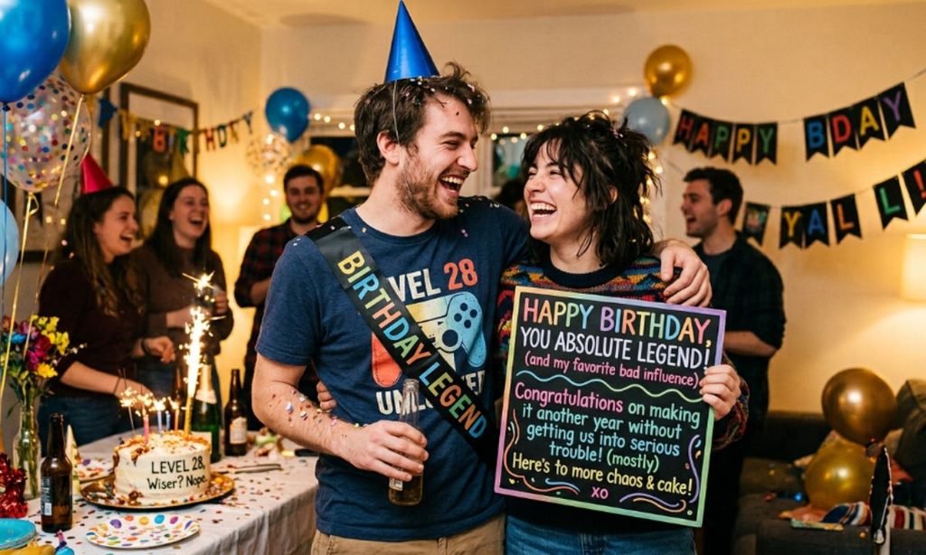 Funny Birthday Wishes for Boyfriend