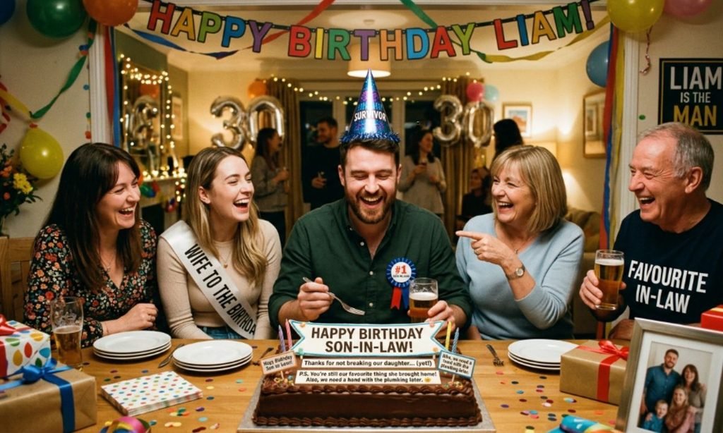 Funny Birthday Wishes for Son-in-Law