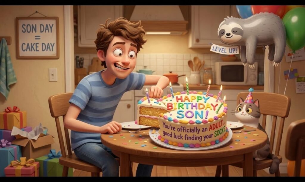 Funny Birthday Wishes for your Son
