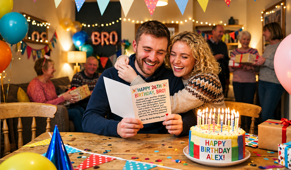 Funny Yet Emotional Birthday Wishes for Brother