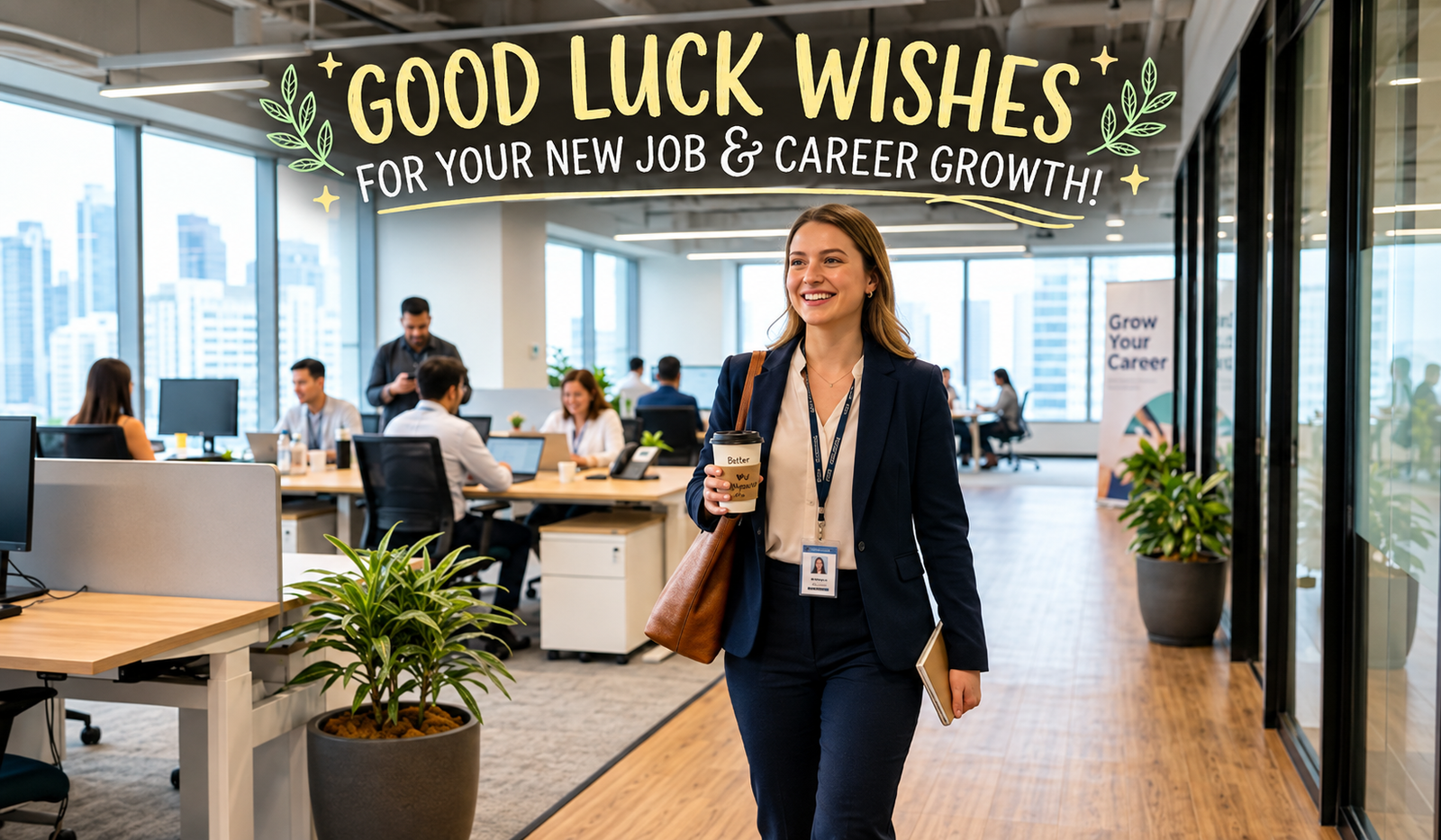 Good Luck Wishes for Career Growth and New Job