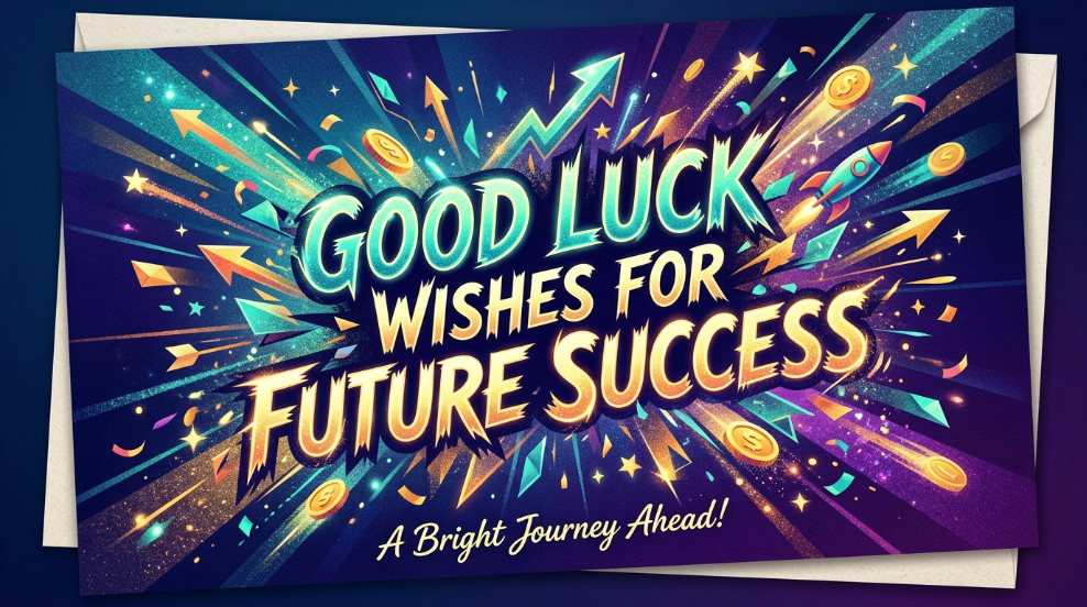 Good Luck Wishes for Future Success