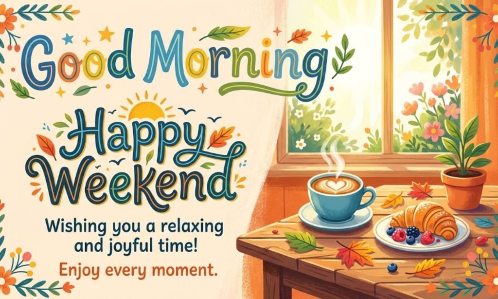 Good Morning Happy Weekend Messages
