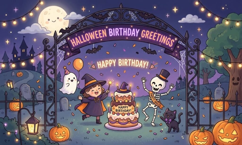 Halloween Birthday Greetings