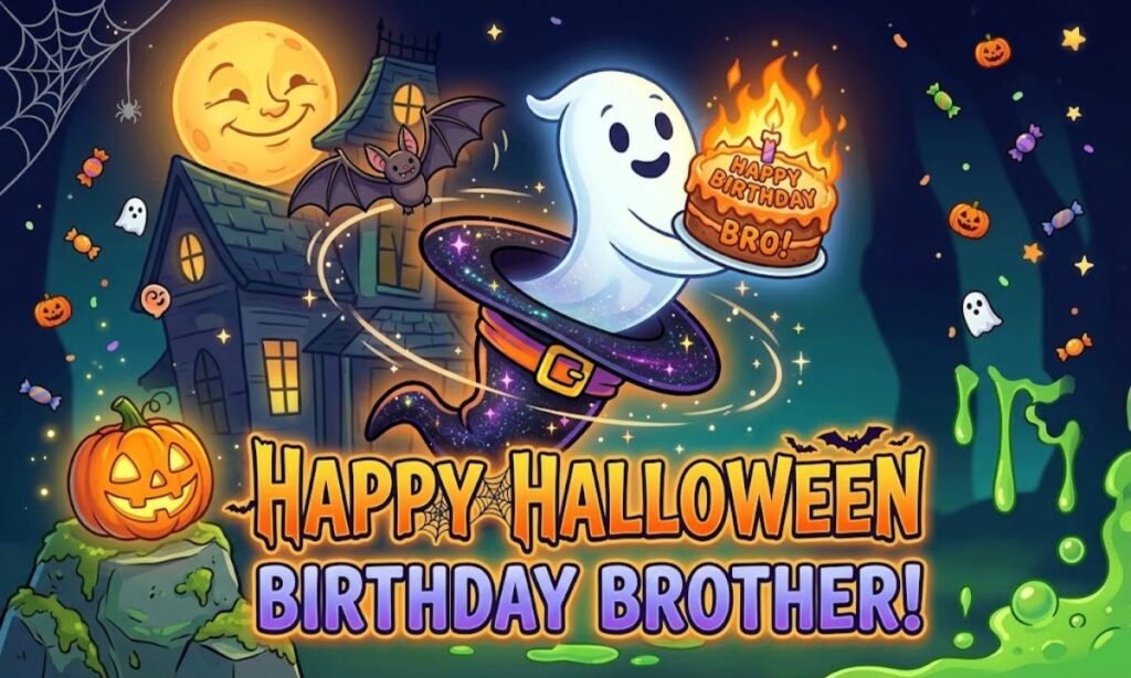 Halloween Birthday Wishes for a Brother
