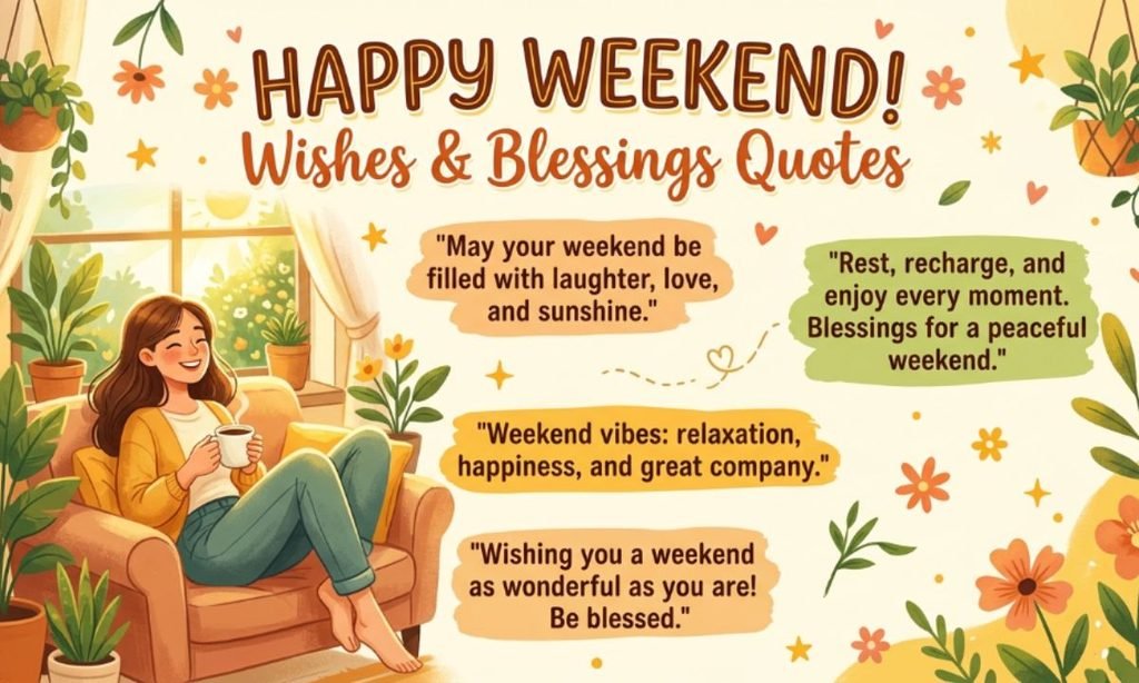 Happy Weekend Wishes and Blessings Quotes