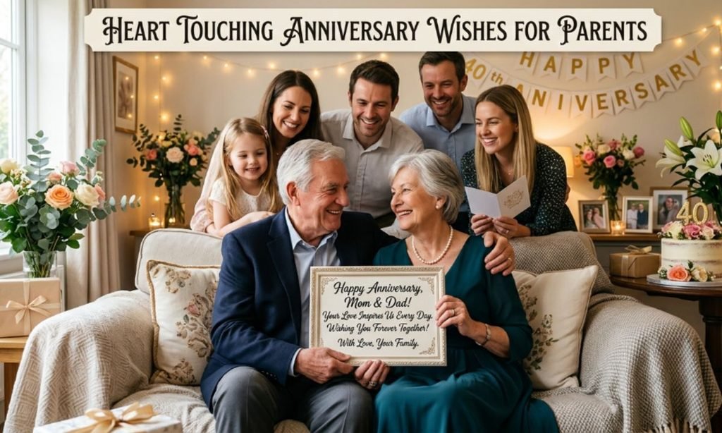 Heart Touching Anniversary Wishes for Parents