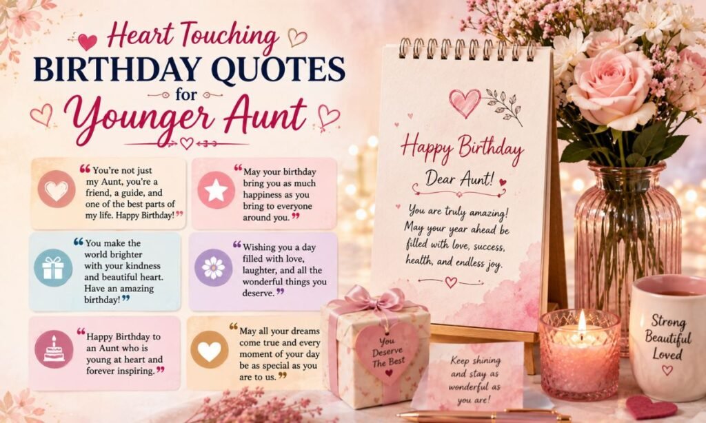 _Heart Touching Birthday Quotes for Younger Aunt