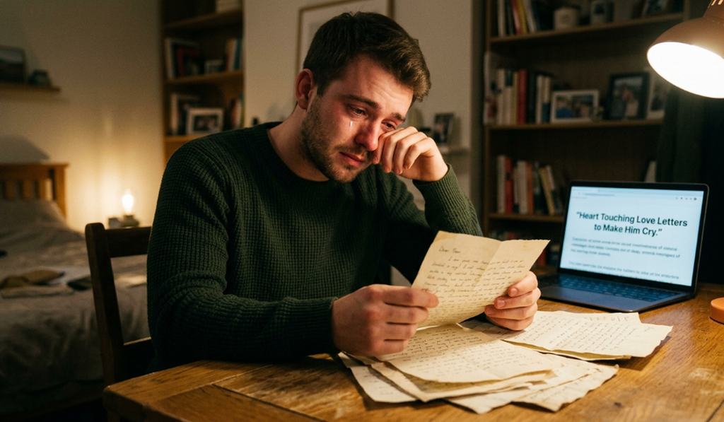 Heart Touching Love Letters to Make Him Cry