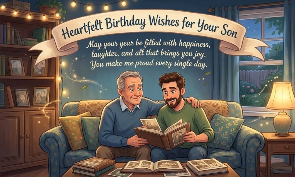 Heartfelt Birthday Wishes for your Son