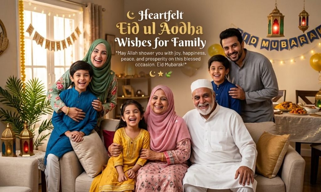 Heartfelt Eid ul Adha Wishes for Family