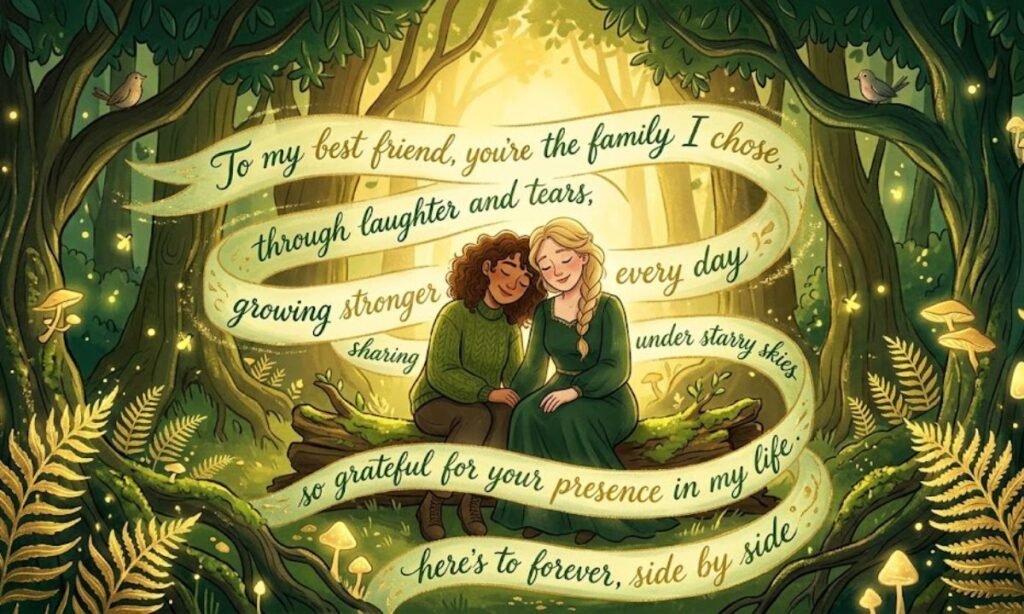 Heartfelt Paragraph for Best Friend
