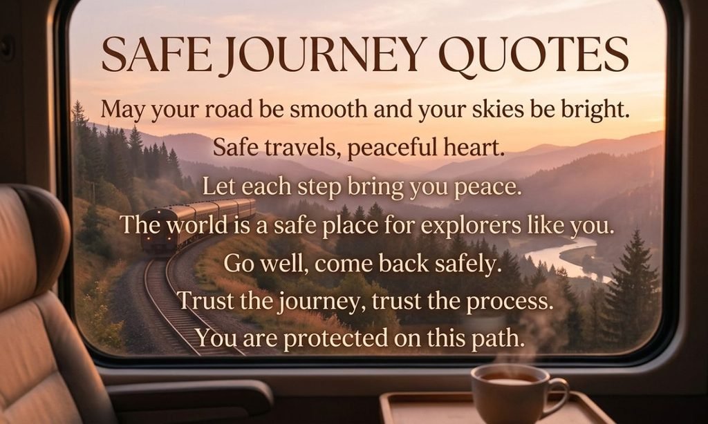 Heartfelt Wishes of a Safe Journey for Your Loved Ones