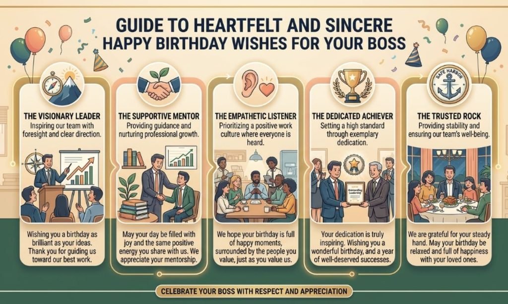 Heartfelt and Sincere Happy Birthday Wishes for Boss
