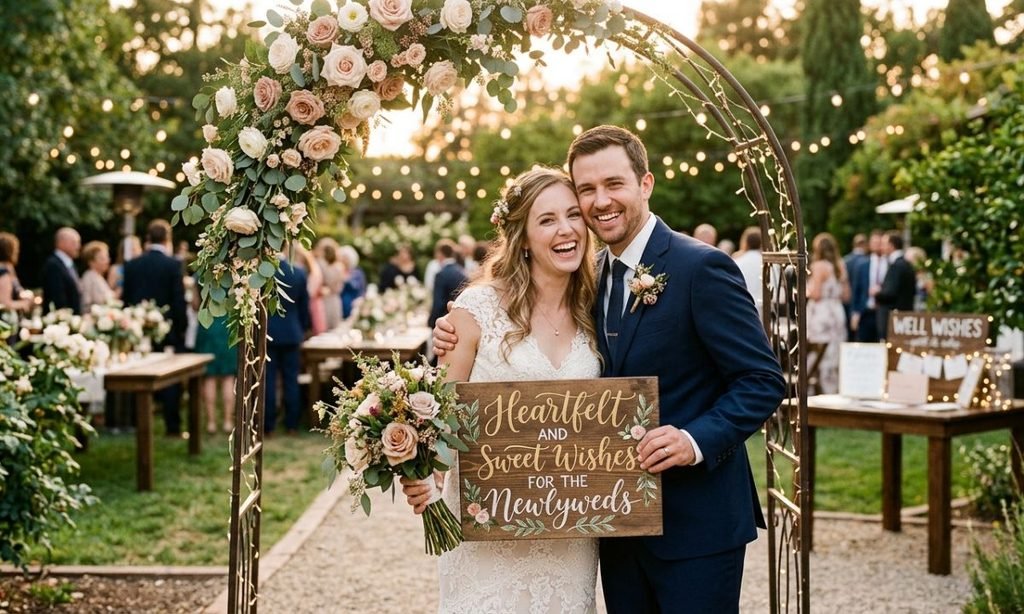 Heartfelt and Sweet Wishes for the Newlyweds